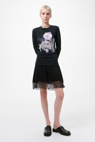 Strain Slim Longsleeve Cybernetic Angel Print