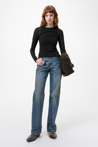 Super Slim Longsleeve Black Stocking Jersey
