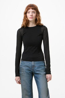 Our Legacy - Super Slim Longsleeve Black Stocking Jersey