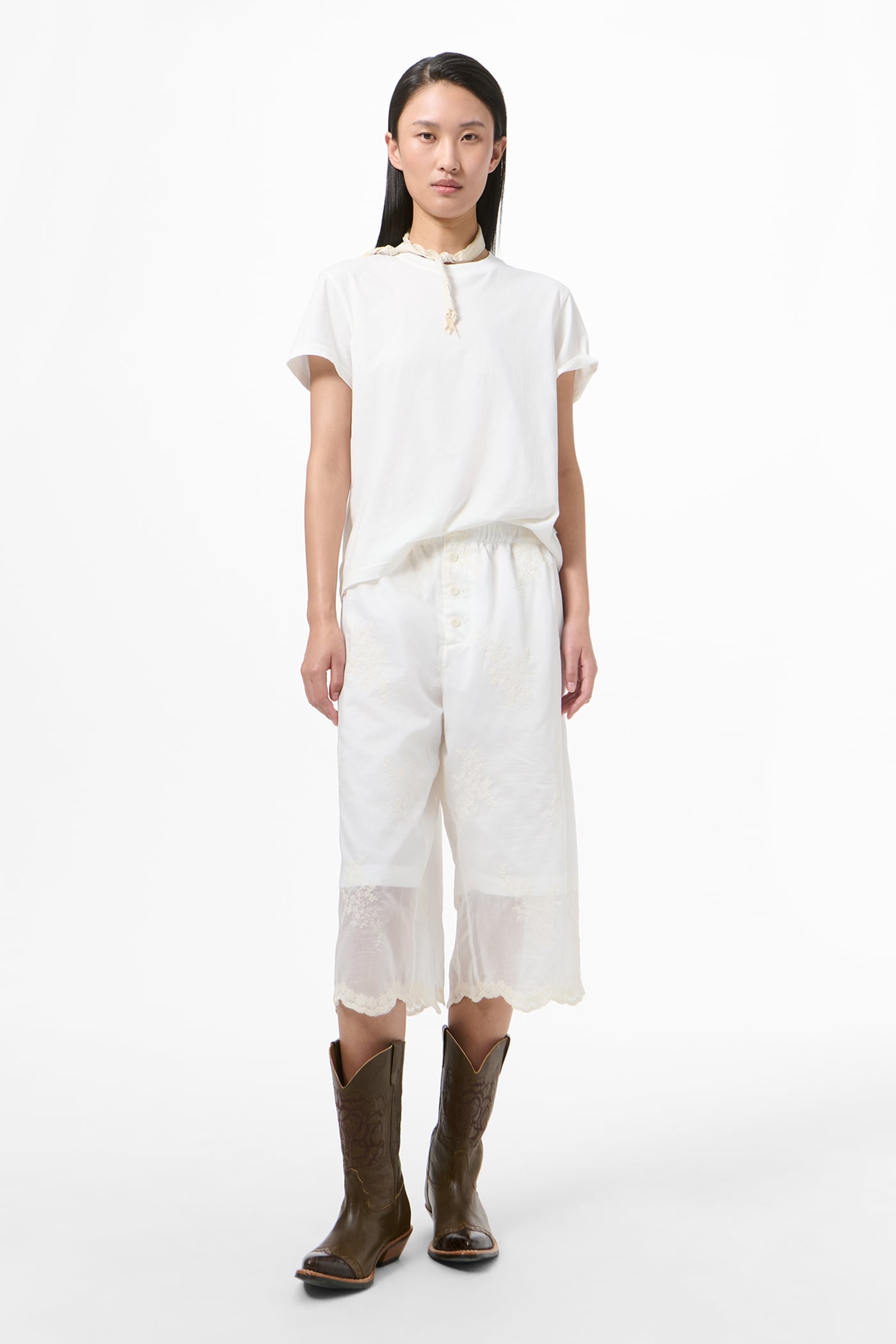 Our Legacy - Frill Short Ivory Bloom Ethereal Veil