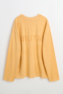 OUR LEGACY イエロー 長袖カットソー 50 Our Legacy - WS Full Long Sleeve T-Shirt Natura Orange