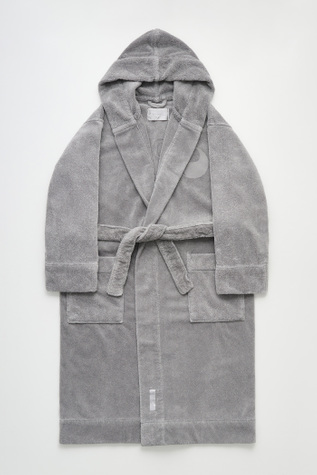 Ws Gelato Bathrobe Natura Grey
