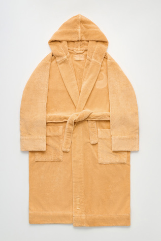 Ws Gelato Bathrobe Natura Orange