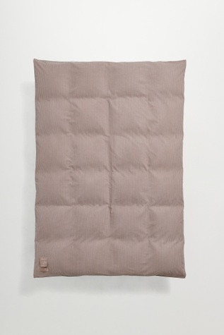 Ws Wall Street Duvet Cover Natura Brown