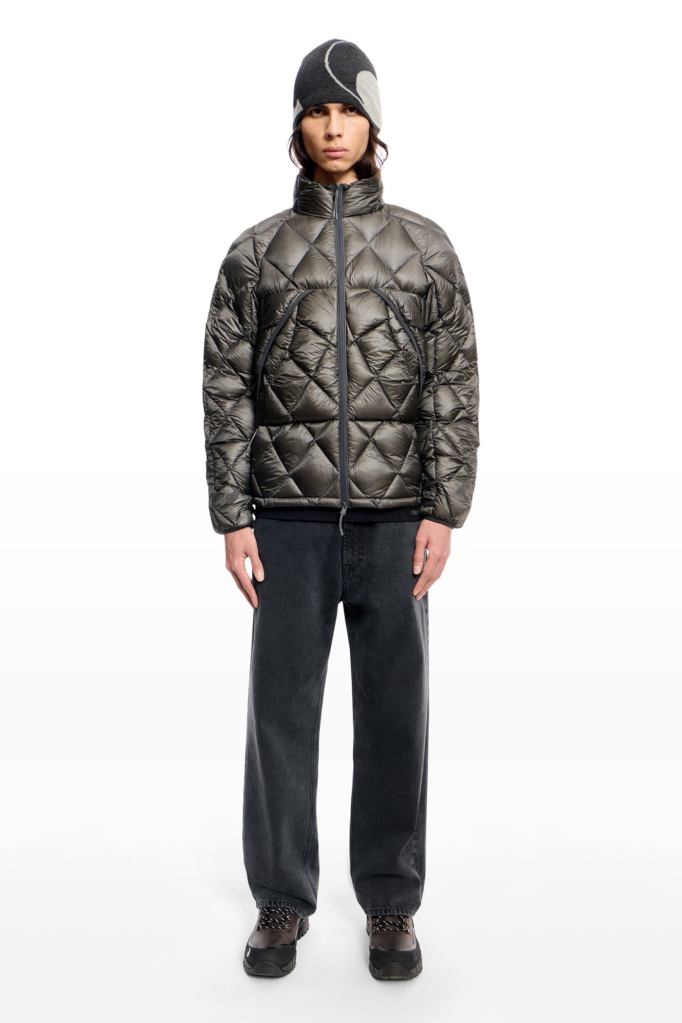 Our Legacy - Nuna 800 FP Hooded Down Jacket Slate