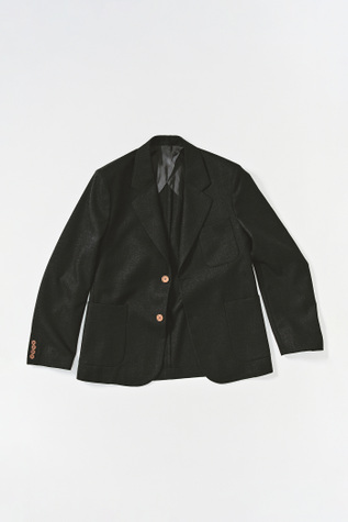 Marconi Blazer Wool Gabardine Moonless Night