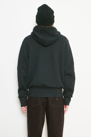 Our Legacy - Zip Hood Solid Black