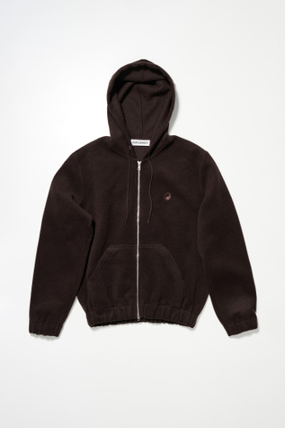 Zip Hood Bark Brown