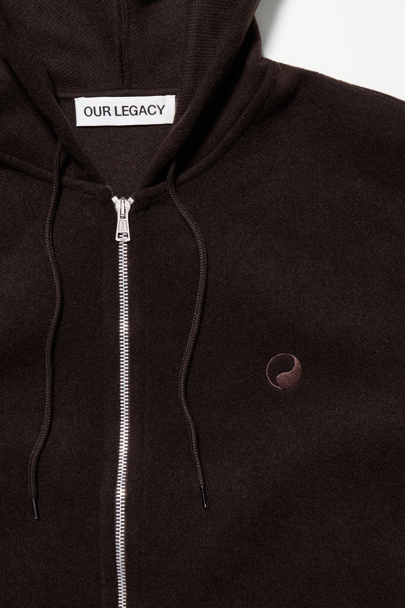 Our Legacy - Zip Hood Bark Brown