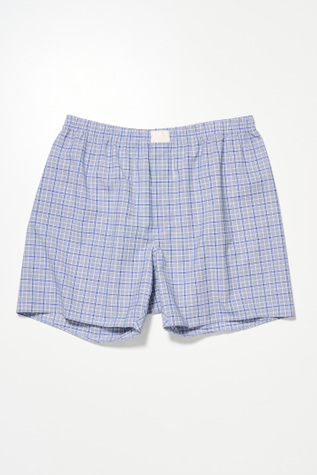 Our Legacy - Boxer Short Blue Cloth Check