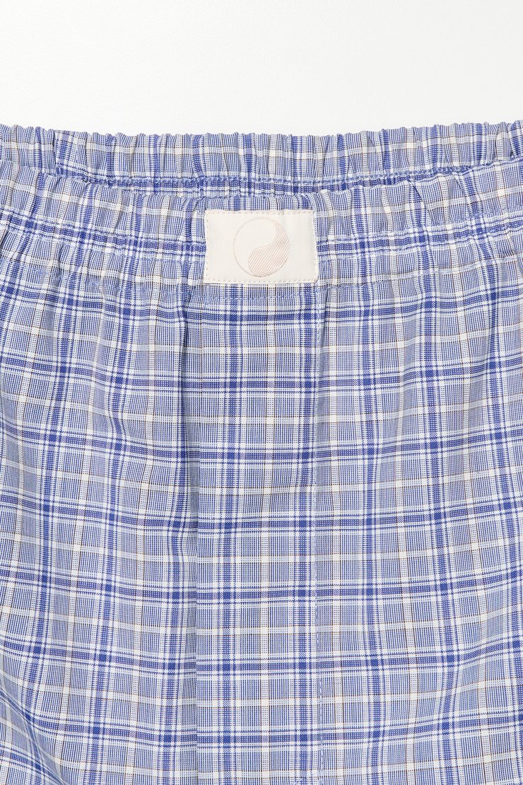 Our Legacy - Boxer Short Blue Cloth Check