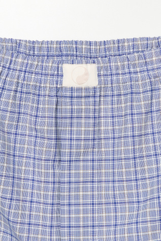Our Legacy - Boxer Short Blue Cloth Check