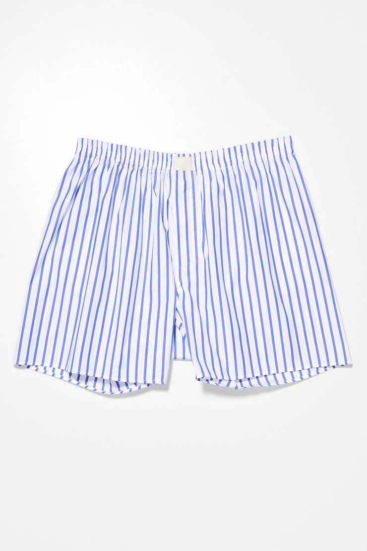 Our Legacy - Boxer Short Atlantic Stripe