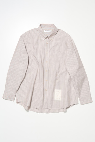 Work Shop Shirt Brown Multi Stripe