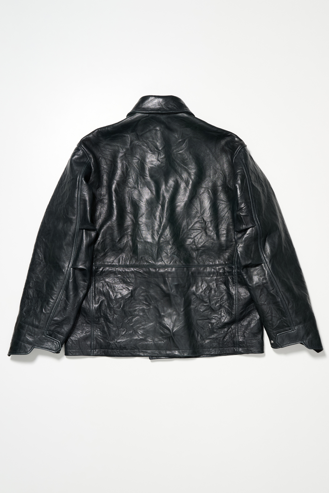 Our Legacy - Borough Jacket Bottle Green Leather