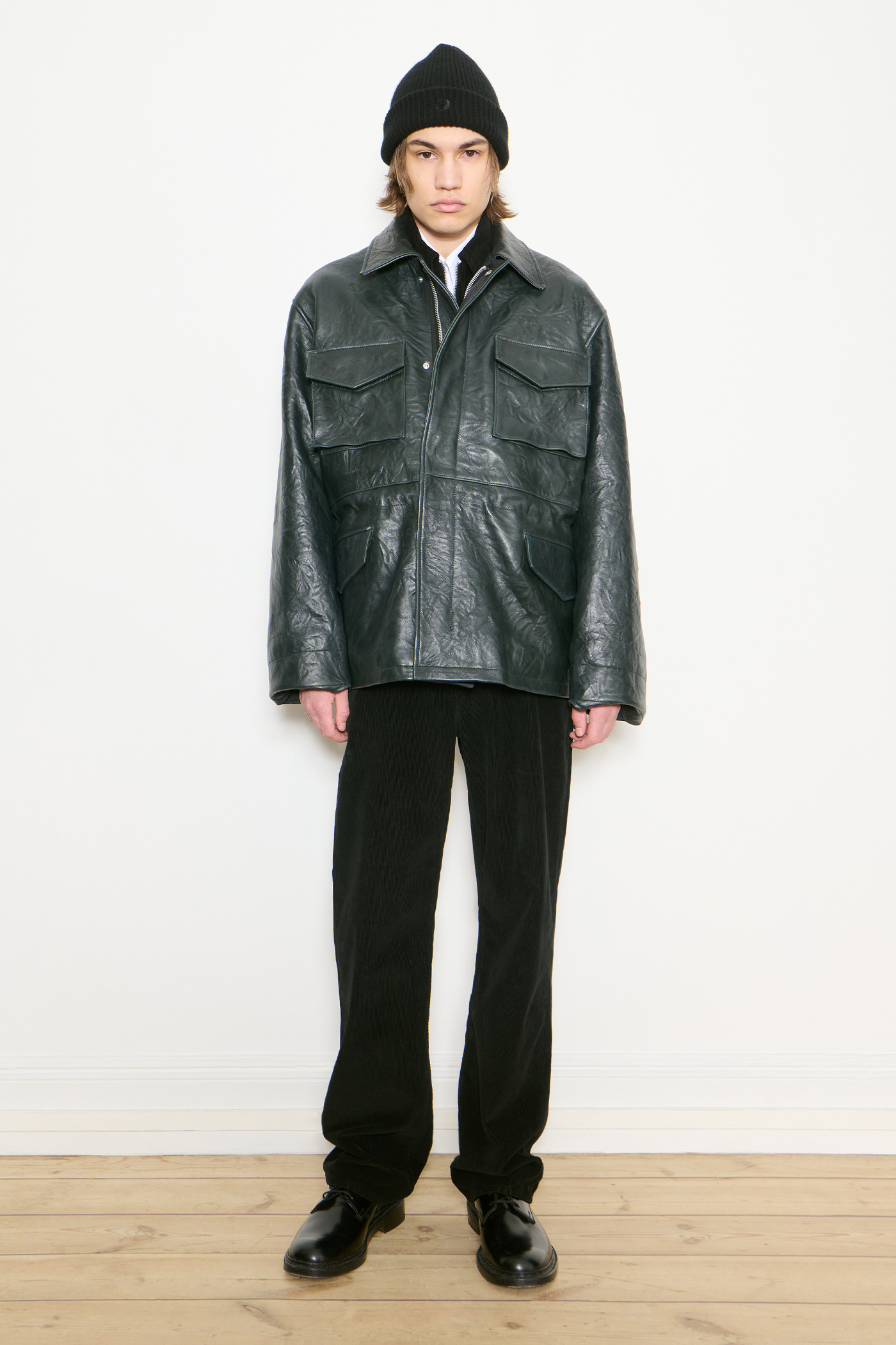 ourlegacy風 leather jacket Our Legacy - Leather - Suede shirts and shearling jackets
