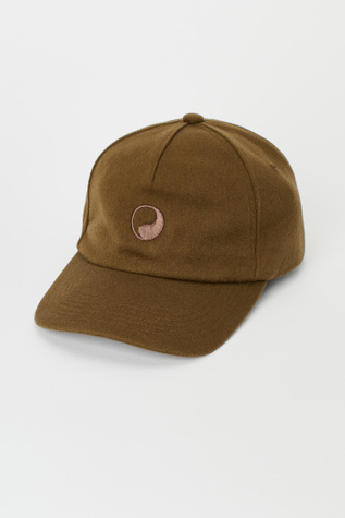 Work Cap Khaki Wool