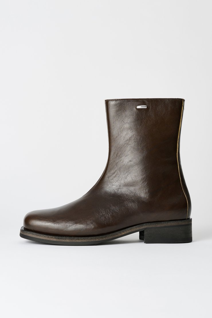 Our Legacy - Camion Boot Deep Olive Leather