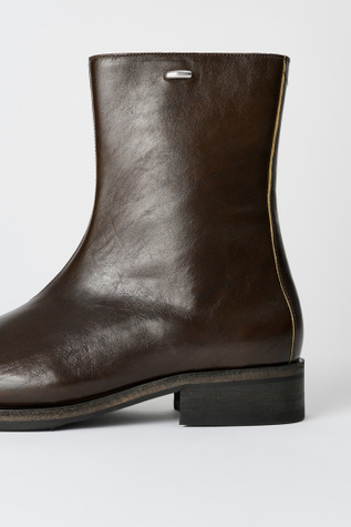 Our Legacy - Camion Boot Deep Olive Leather