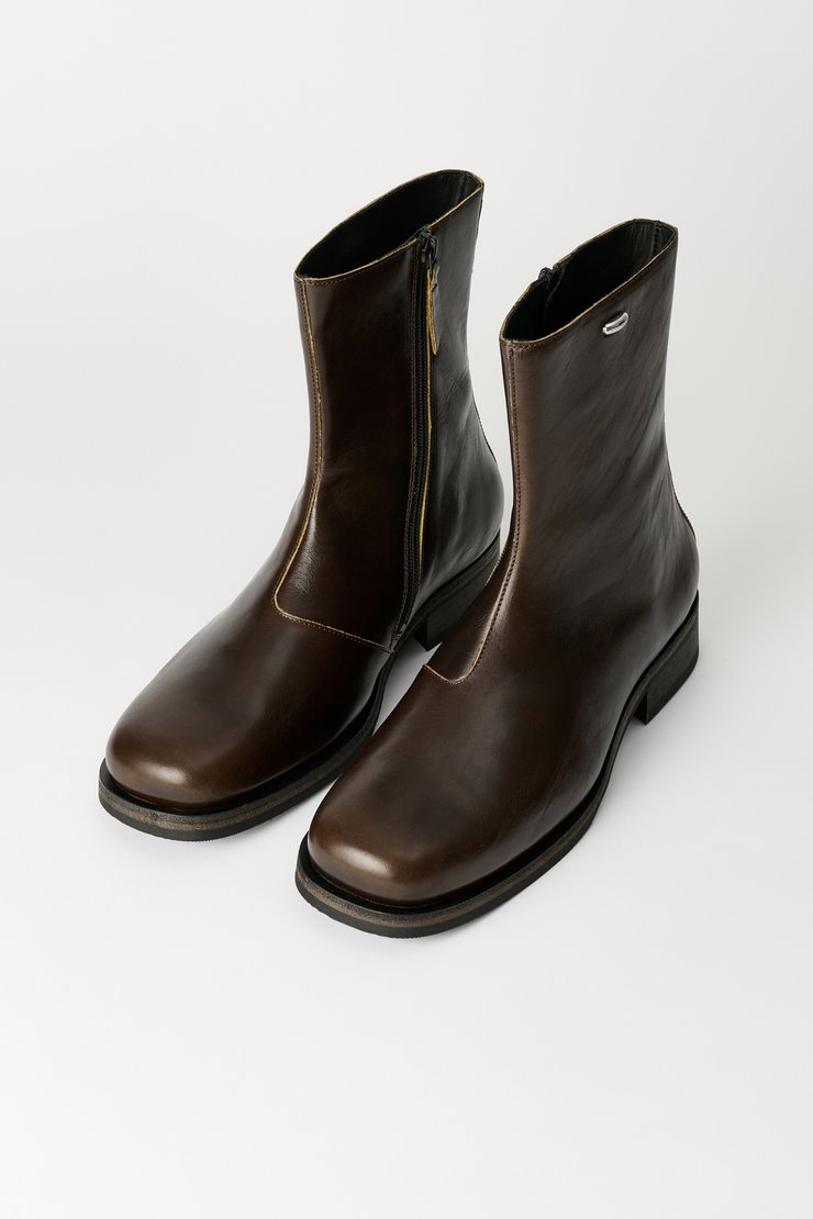 【値下げ可】Our legacy Camion boot 40 Our Legacy - Camion Boot Deep Olive Leather