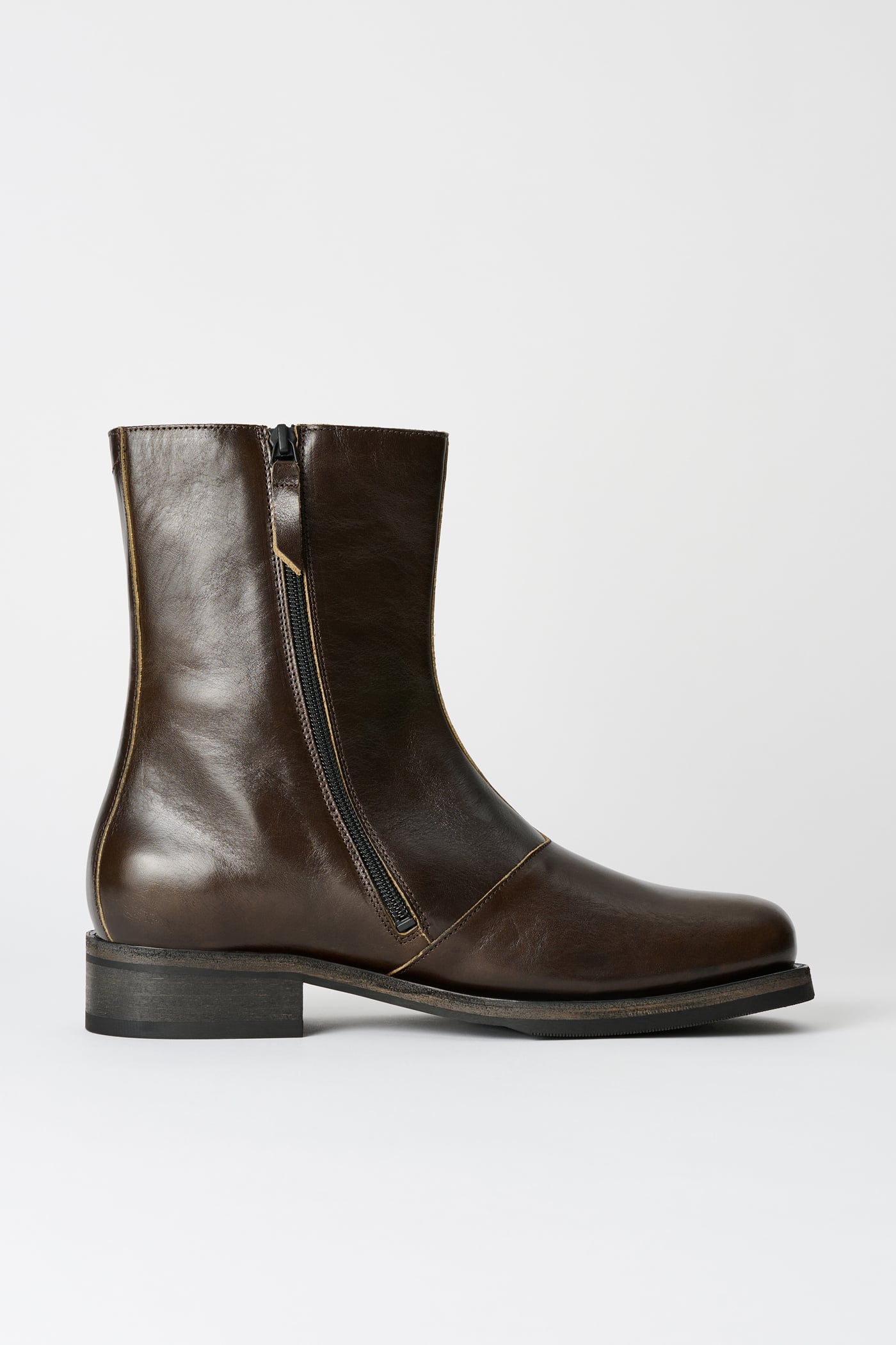 Our Legacy - Camion Boot Deep Olive Leather