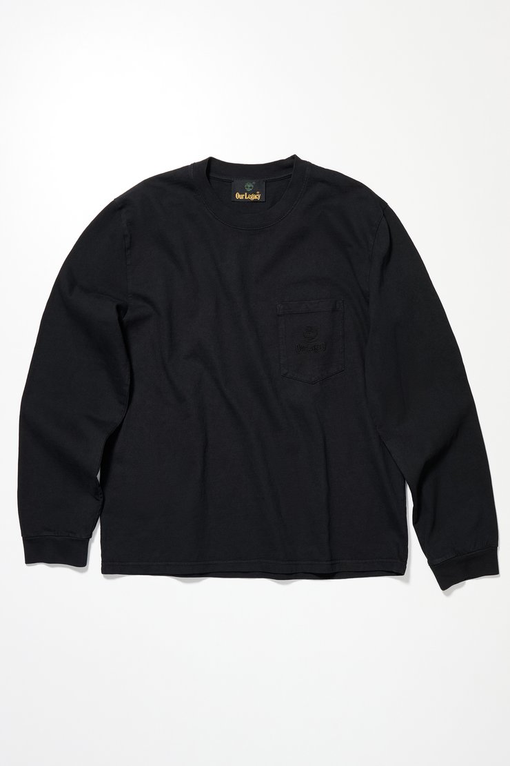 Our Legacy - Pocket Longsleeve Washed Black