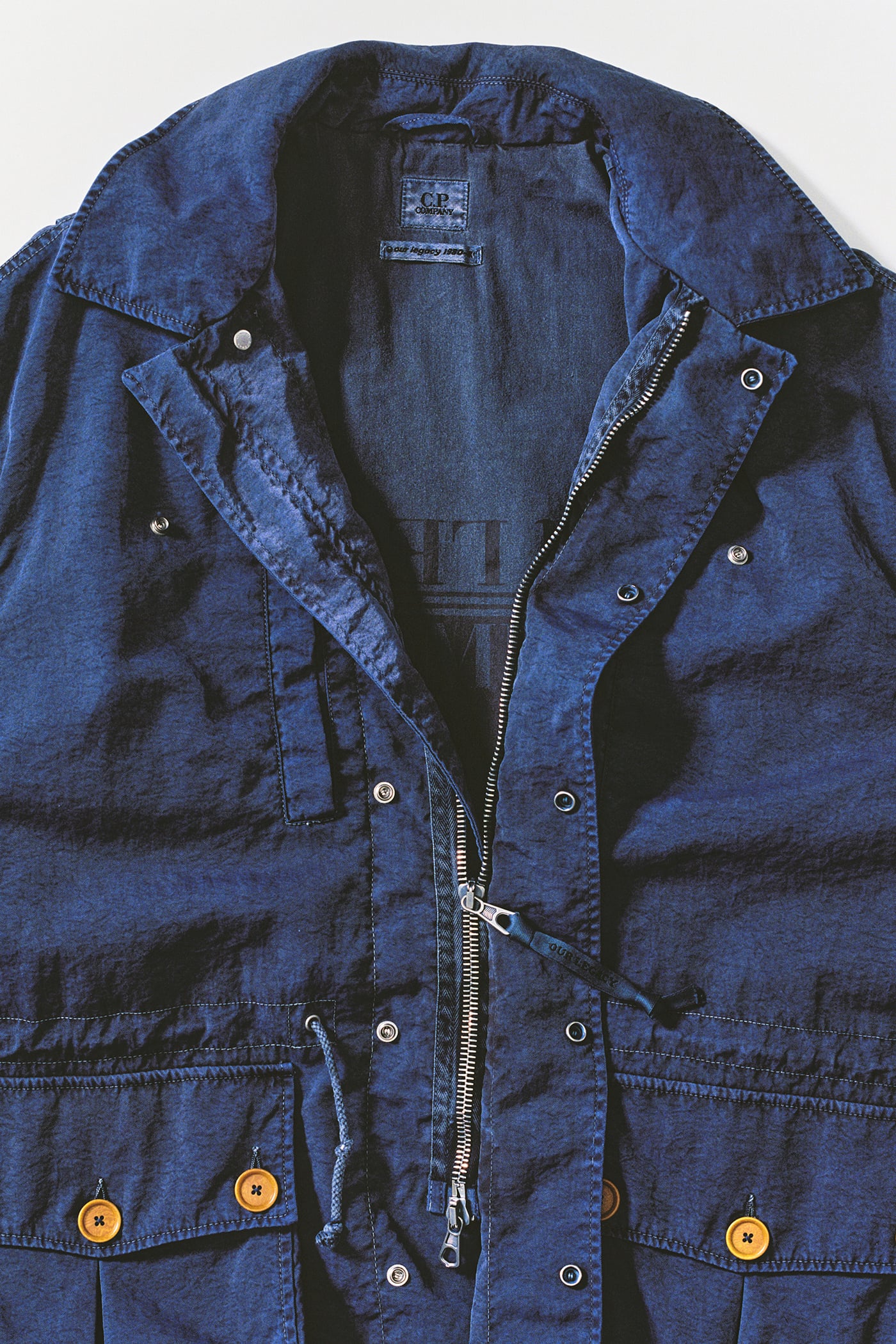 Our Legacy - Field Jacket Blue Nights Oxford Nylon