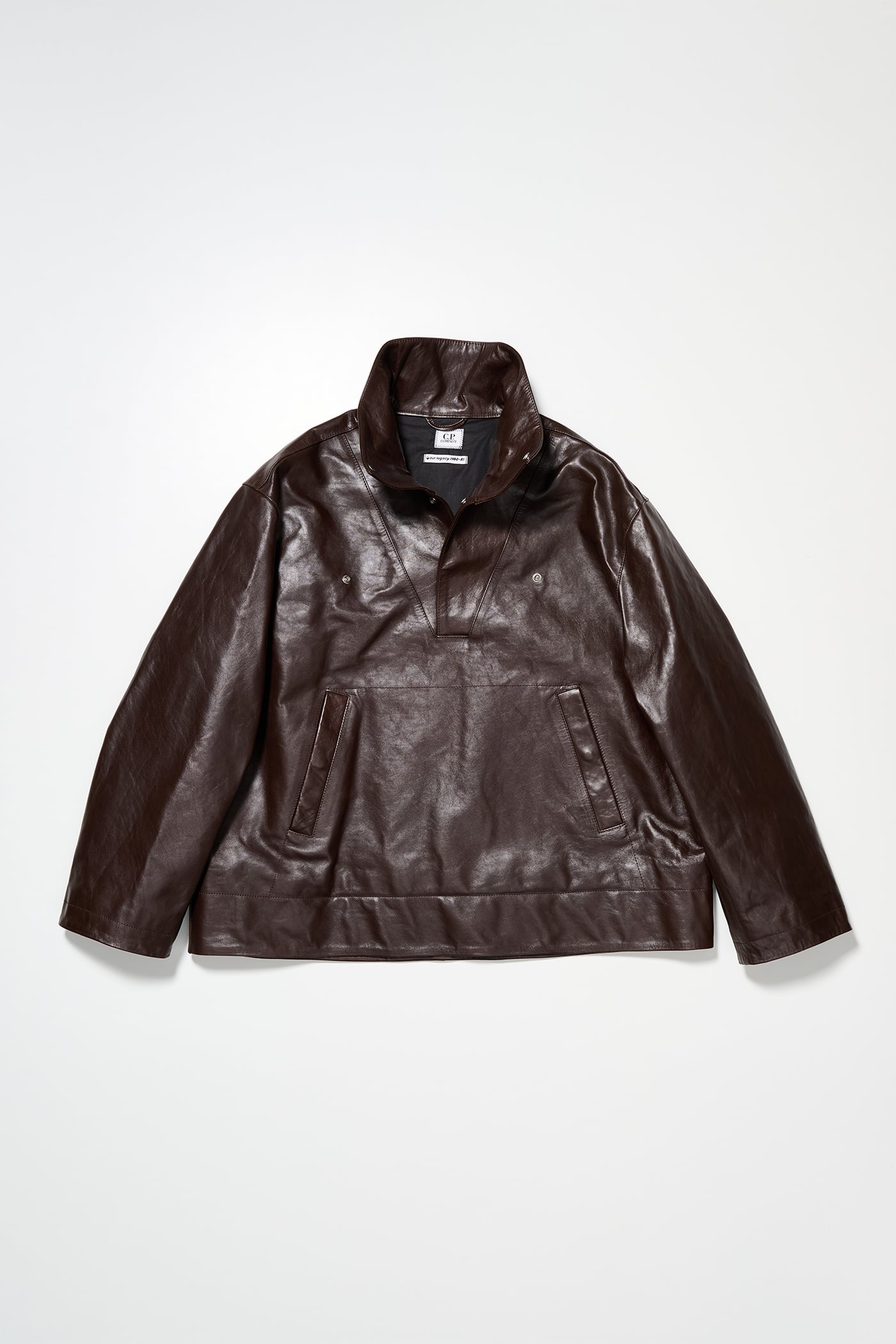 Our Legacy - City Anorak Leather Chocolate Torte