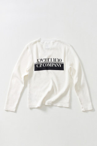 Waffle Long Sleeve Gauze White