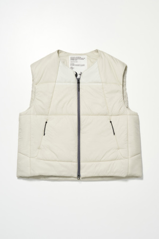 Insulated Vest Bone White
