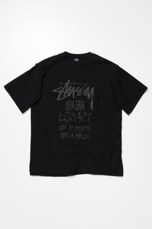 Our Legacy - OL Badge Pig. Dyed Tee Overdyed Black