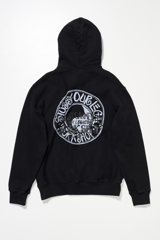 Our Legacy - OL Buana Pig Dyed Hood Overdyed Black