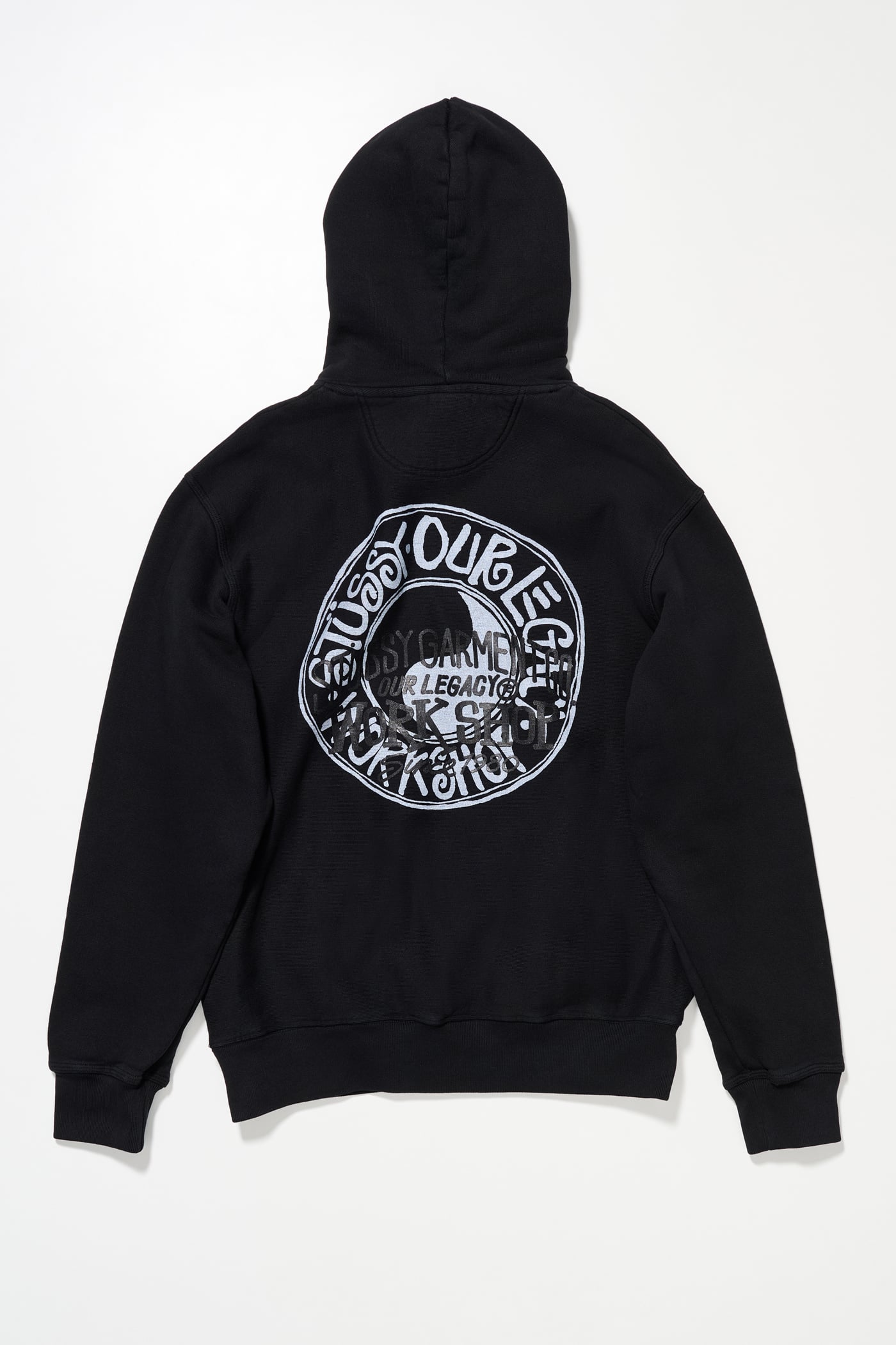 Our Legacy - OL Buana Pig Dyed Hood Overdyed Black
