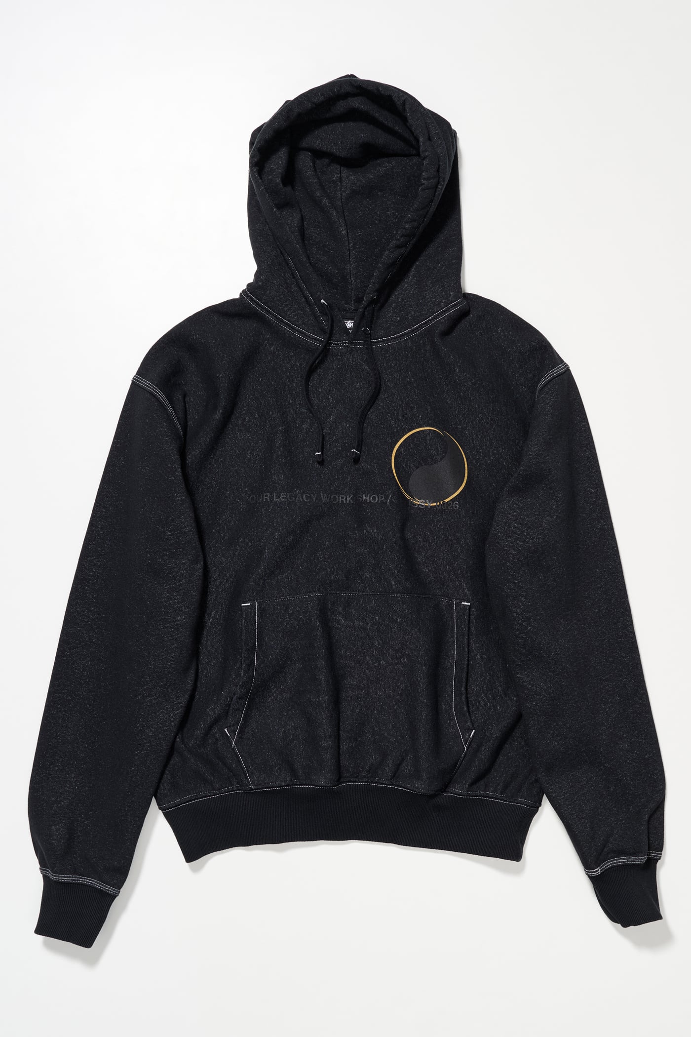 Our Legacy - OL Drop Shadow Hood Ash Heather OD Black