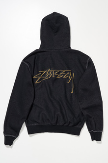 Our Legacy - OL Drop Shadow Hood Ash Heather OD Black