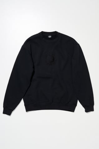Our Legacy - OL Sun Pig. Dyed Crew Caramel OD Black - Work Shop x