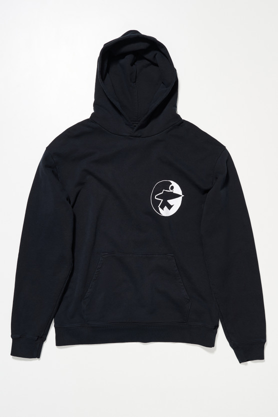 Our Legacy - OL Surfman Pig. Dyed Hood Blue OD Black