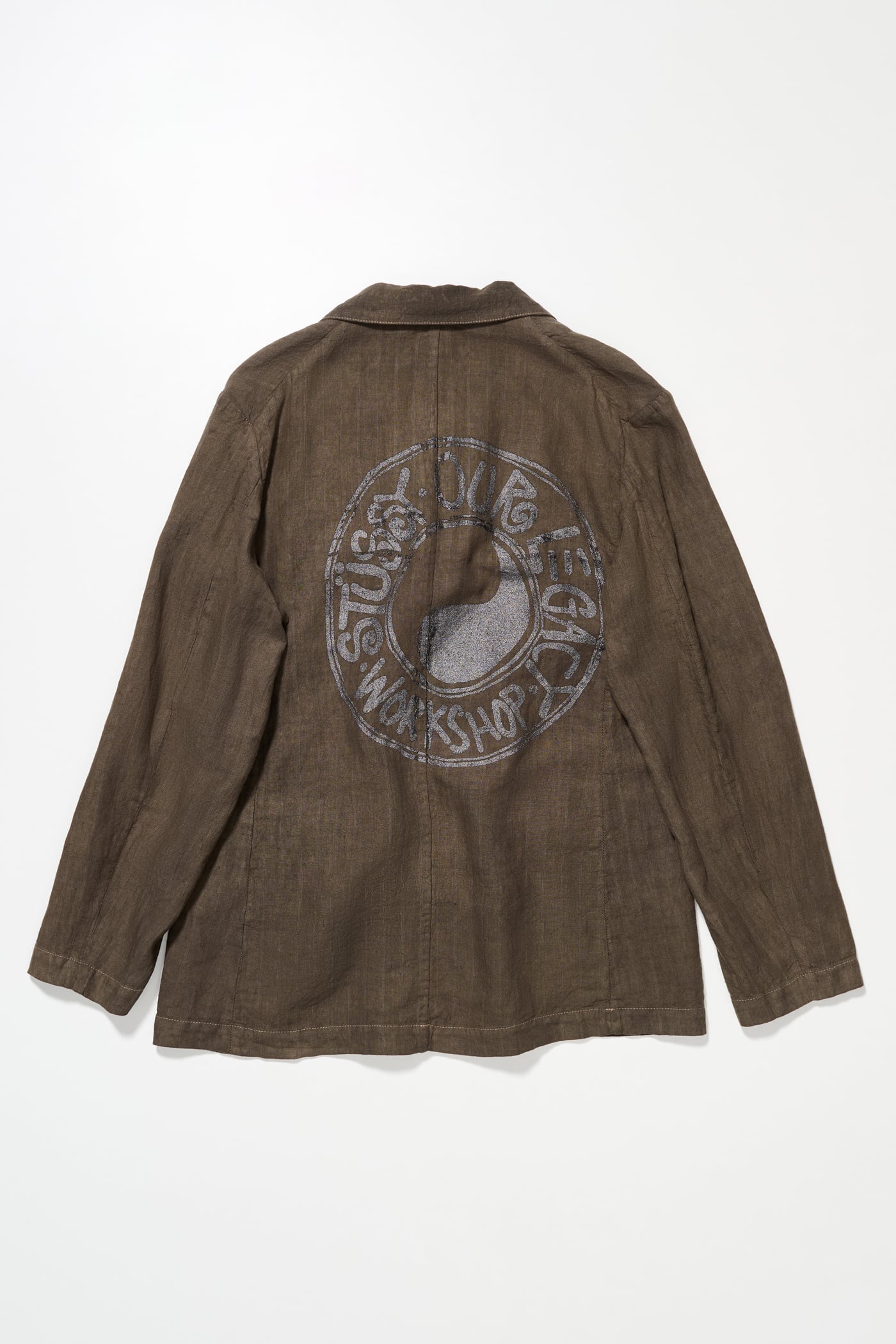 Our Legacy - Unconstructed DB Blazer Tan Linen OD Black