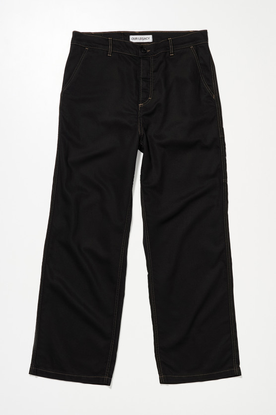 Our Legacy - Work Trouser Olive Twill OD Black