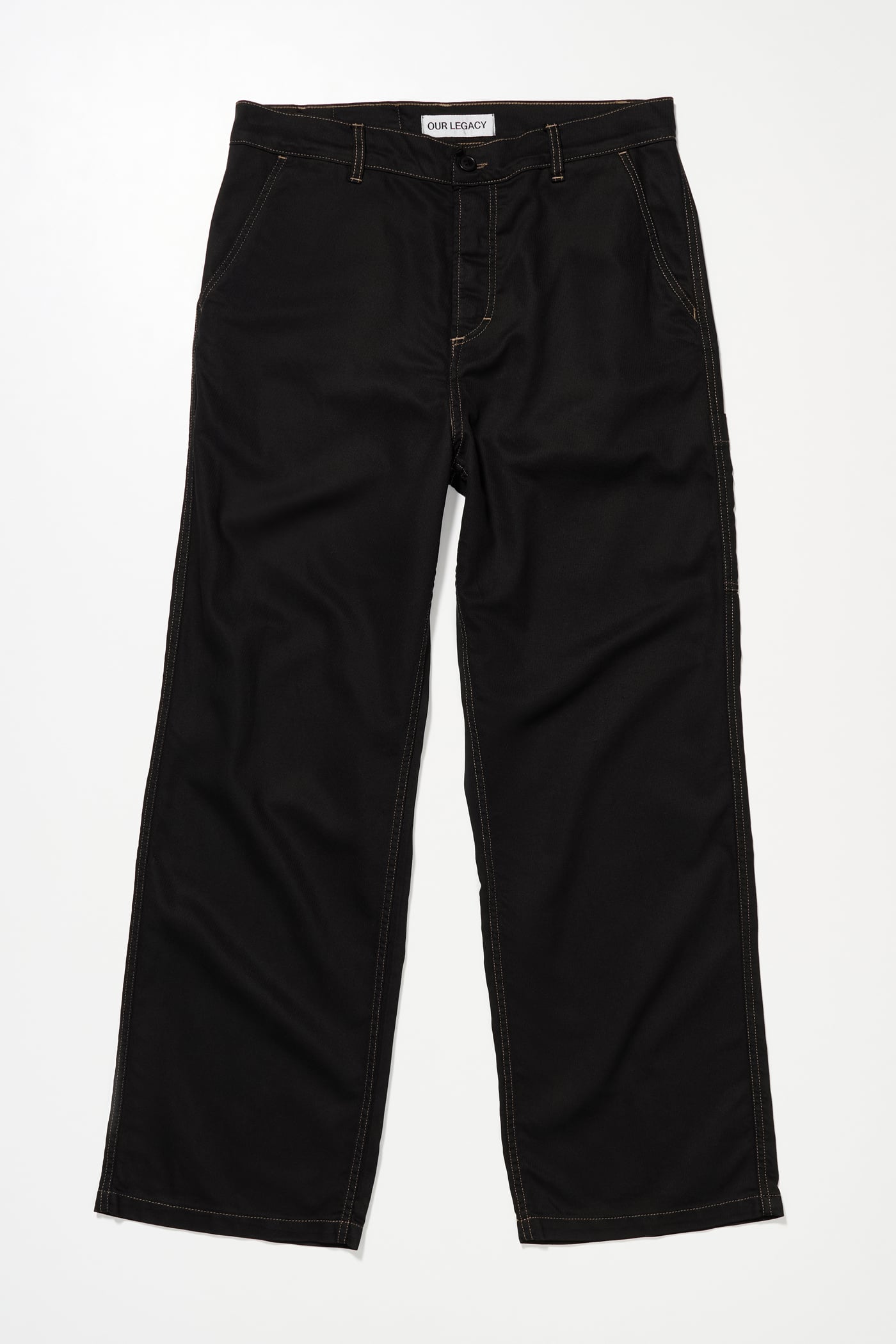Our Legacy - Work Trouser Olive Twill OD Black