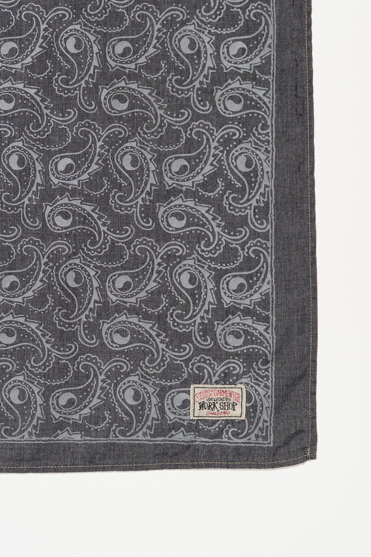Our Legacy - Bandana Floral OD Black Cotton