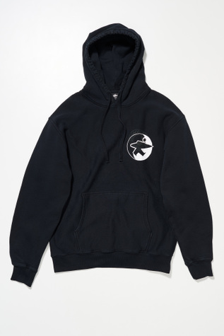 Ol Buana Pig. Dyed Hood Peach Od Black
