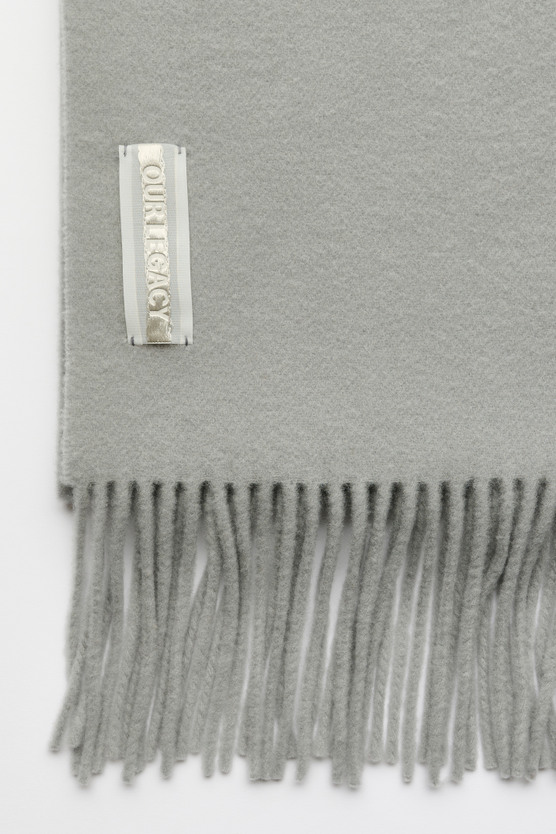 Our Legacy - Estate Scarf Blue Sky Double Wool