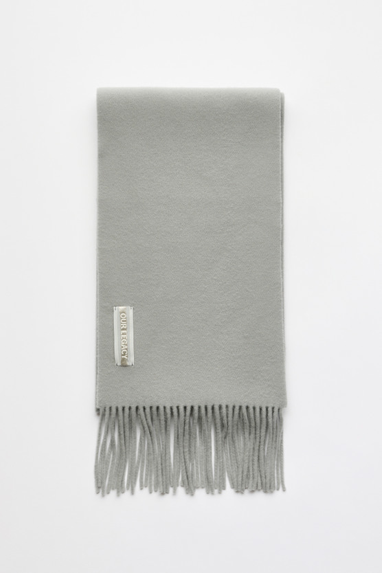 ourlegacy ストール　ESTATE SCARF 最終 Our Legacy - Estate Scarf Blue Sky Double Wool