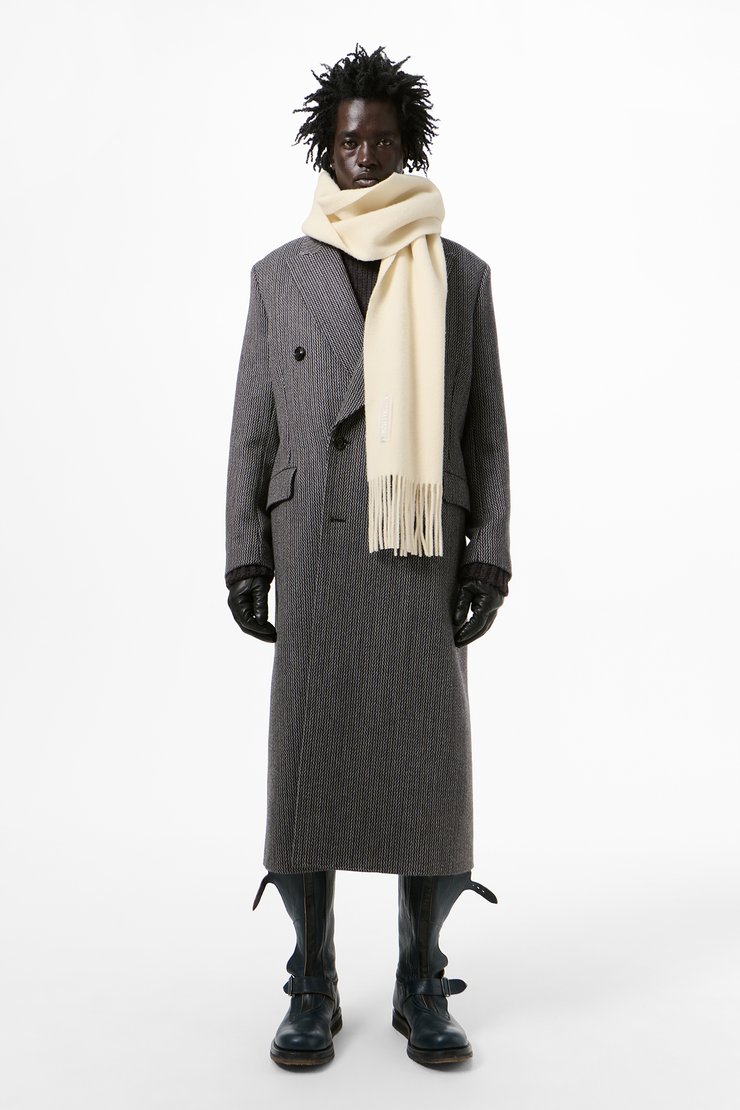 Our Legacy - Estate Scarf Black Double Wool