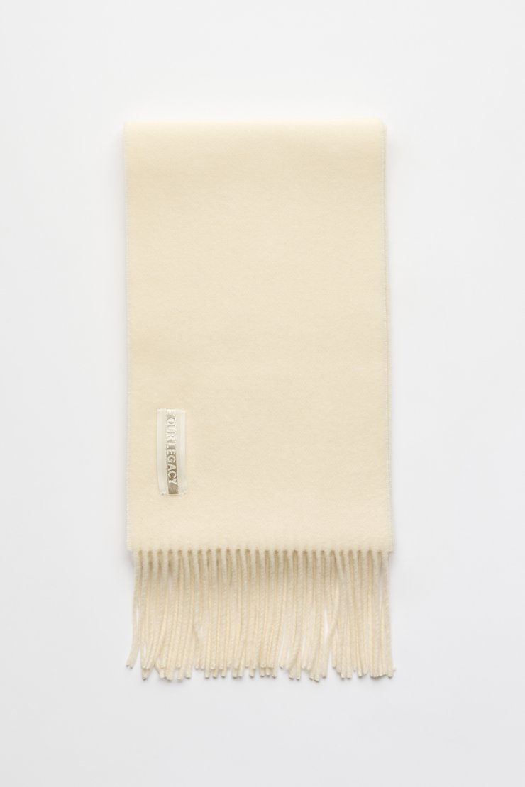 Estate Scarf Raw Double Wool
