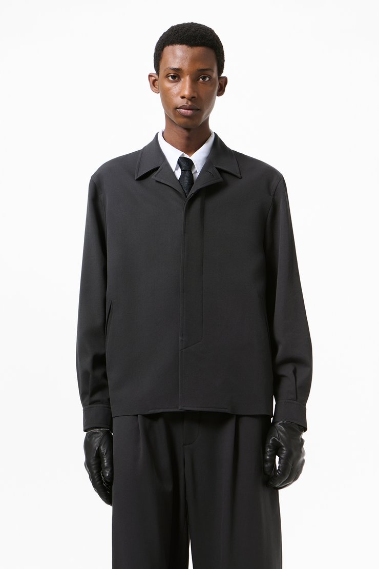 Our Legacy - Mini Jacket Black Worsted Wool