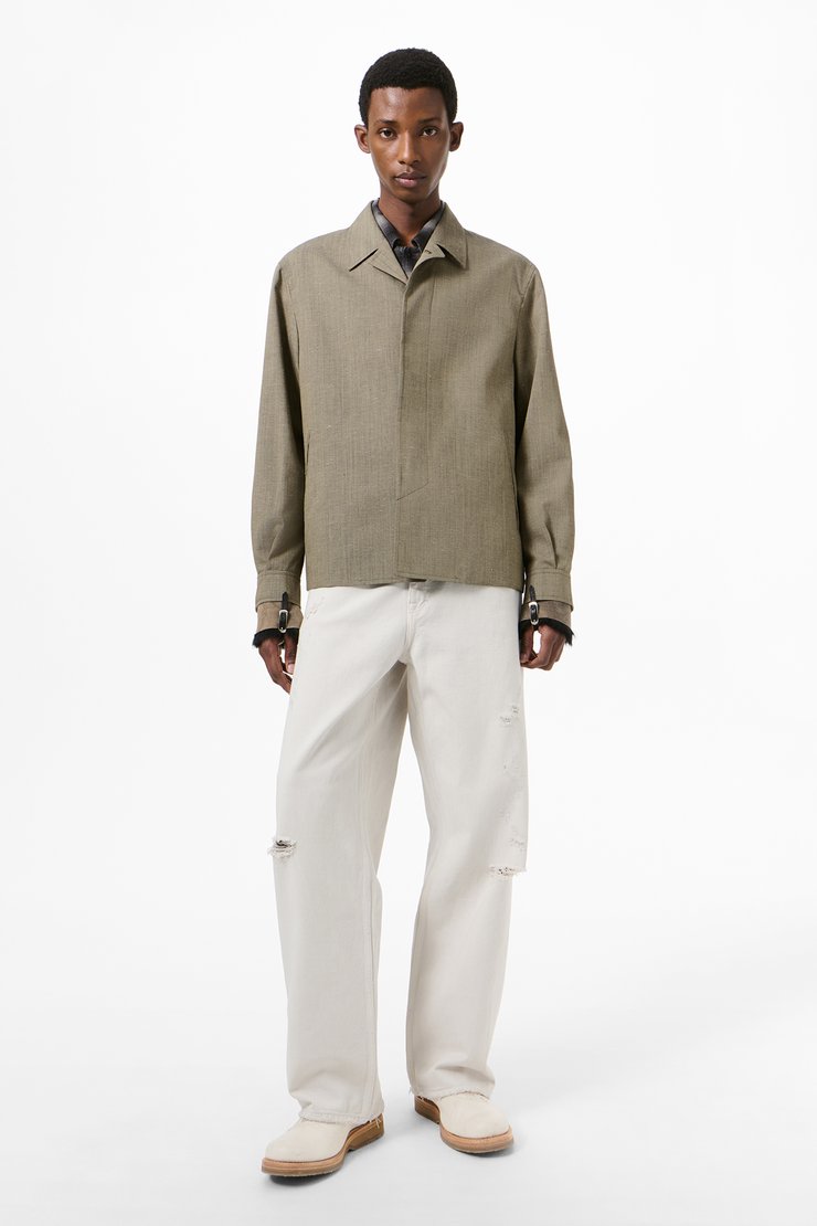 Pack Blazer Clay Flowy Fleck Wool