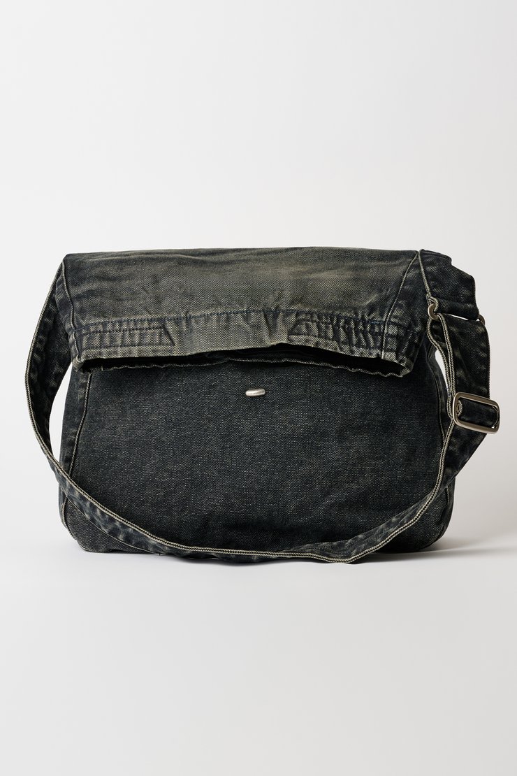 Sling Bag Deep Blue Indigo Canvas
