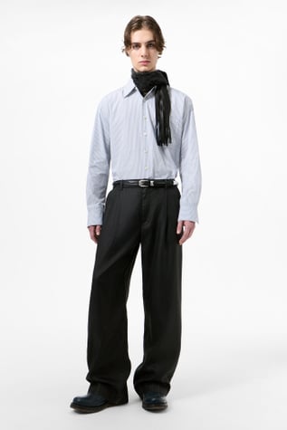 Still Chino Lacquer Black Mirror Tencel